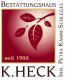 Bestattungshaus K.Heck | Inh. Petra Kamm-Schlegel